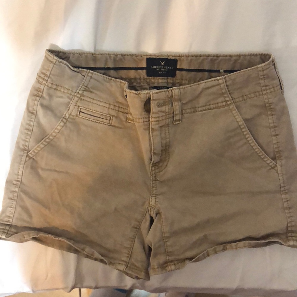 Tan shorts